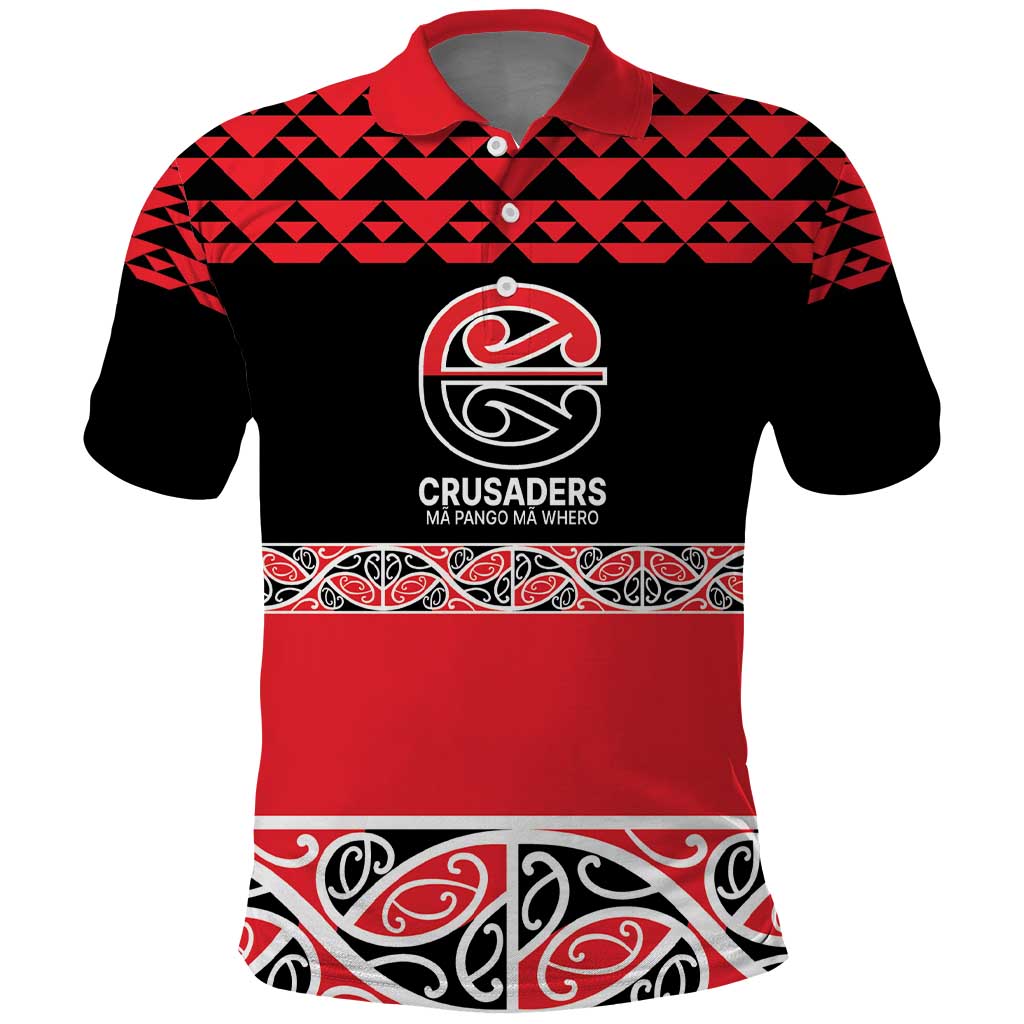 New Zealand Rugby Pacific Custom Polo Shirt Whatumoana Maori Kowhaiwhai Pattern
