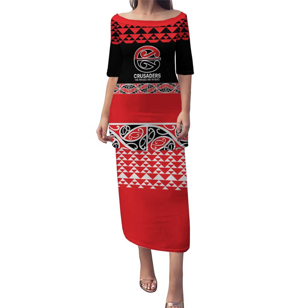 New Zealand Rugby Pacific Custom Puletasi Whatumoana Maori Kowhaiwhai Pattern