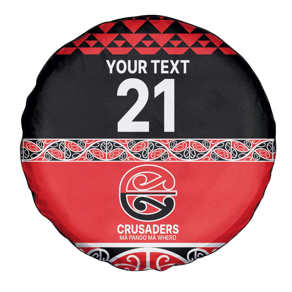 New Zealand Rugby Pacific Custom Spare Tire Cover Whatumoana Maori Kowhaiwhai Pattern