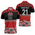New Zealand Rugby Pacific Custom Zipper Polo Shirt Whatumoana Maori Kowhaiwhai Pattern - Polynesian Pride