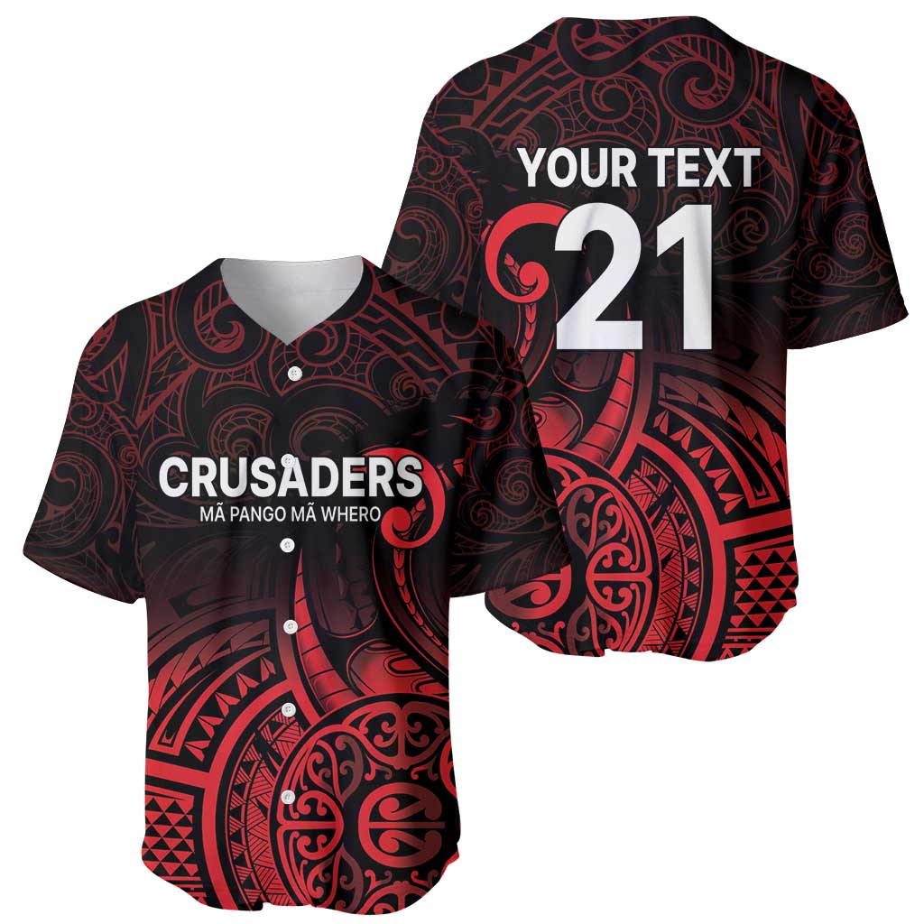 New Zealand Rugby Pacific Custom Baseball Jersey Whatumoana Maori Tribal Tattoo