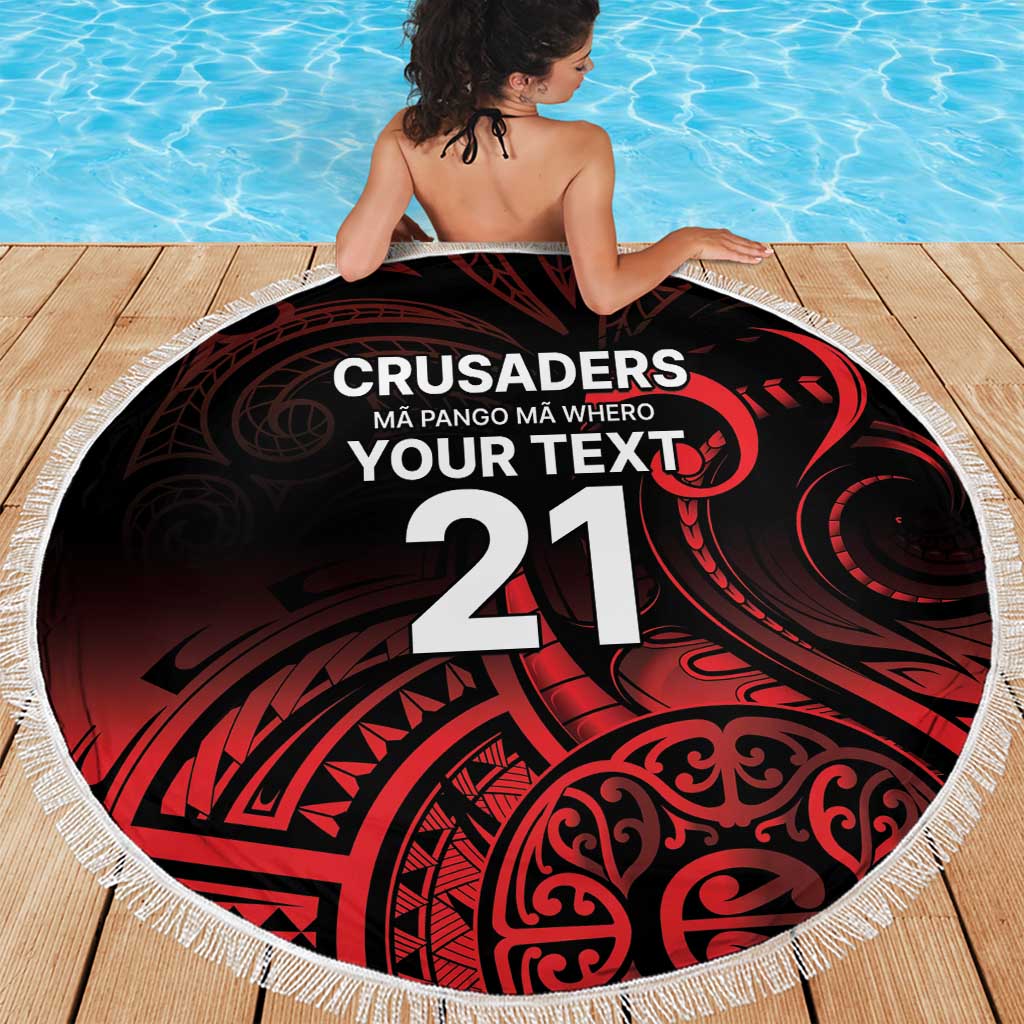 New Zealand Rugby Pacific Custom Beach Blanket Whatumoana Maori Tribal Tattoo