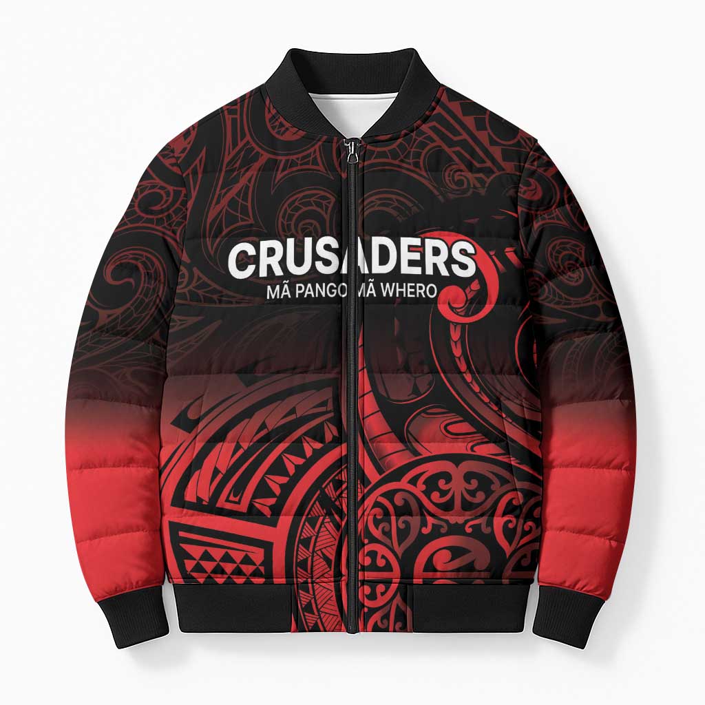 New Zealand Rugby Pacific Custom Bomber Puffer Jacket Whatumoana Maori Tribal Tattoo - Polynesian Pride