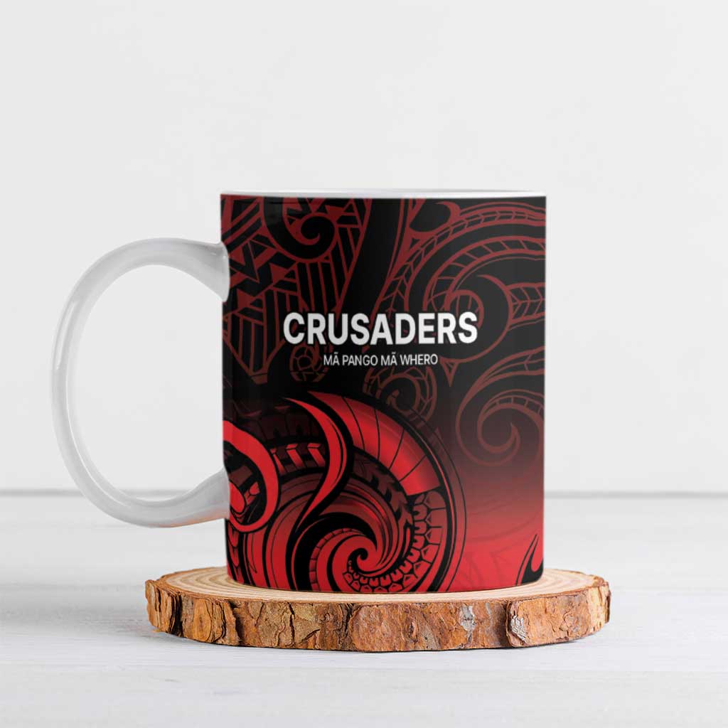 New Zealand Rugby Pacific Custom Ceramic Mug Whatumoana Maori Tribal Tattoo - Polynesian Pride