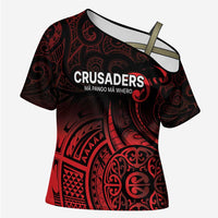 New Zealand Rugby Pacific Custom Cross Shoulder Shirt Whatumoana Maori Tribal Tattoo - Polynesian Pride