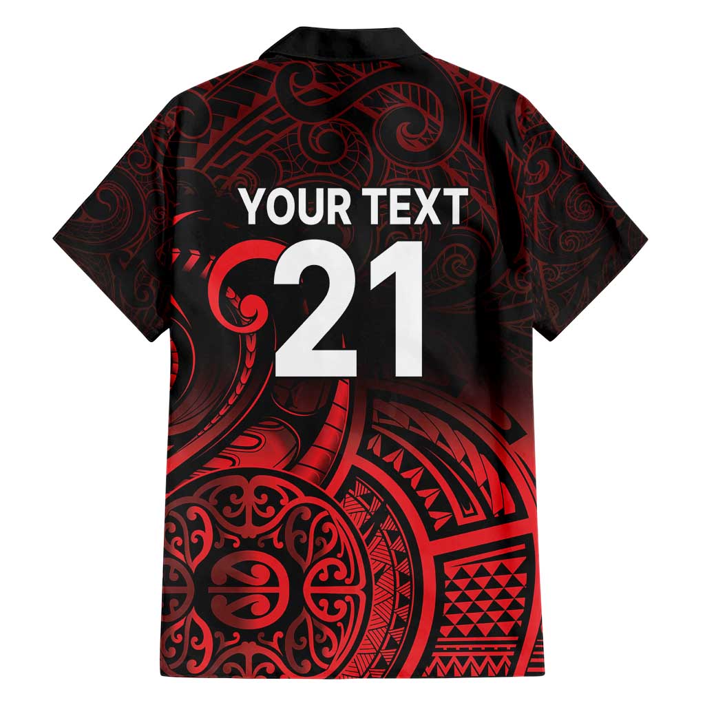 New Zealand Rugby Pacific Custom Family Matching Short Sleeve Bodycon Dress and Hawaiian Shirt Whatumoana Maori Tribal Tattoo