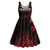 New Zealand Rugby Pacific Custom Midi Dress Whatumoana Maori Tribal Tattoo - Polynesian Pride