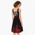 New Zealand Rugby Pacific Custom Midi Dress Whatumoana Maori Tribal Tattoo - Polynesian Pride