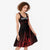 New Zealand Rugby Pacific Custom Midi Dress Whatumoana Maori Tribal Tattoo - Polynesian Pride