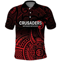 New Zealand Rugby Pacific Custom Polo Shirt Whatumoana Maori Tribal Tattoo