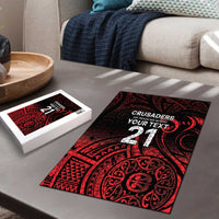 New Zealand Rugby Pacific Custom Puzzle Whatumoana Maori Tribal Tattoo - Polynesian Pride