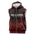 New Zealand Rugby Pacific Custom Sleeveless Zip Hoodie Whatumoana Maori Tribal Tattoo - Polynesian Pride
