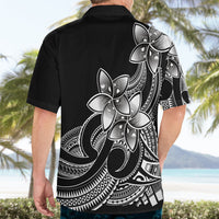 Polynesian Pride Plumeria Flowers Hawaiian Shirt Polynesian Tribal White Vibe LT9 - Polynesian Pride
