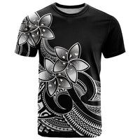 Polynesian Pride Plumeria Flowers T Shirt Polynesian Tribal White Vibe LT9 White - Polynesian Pride