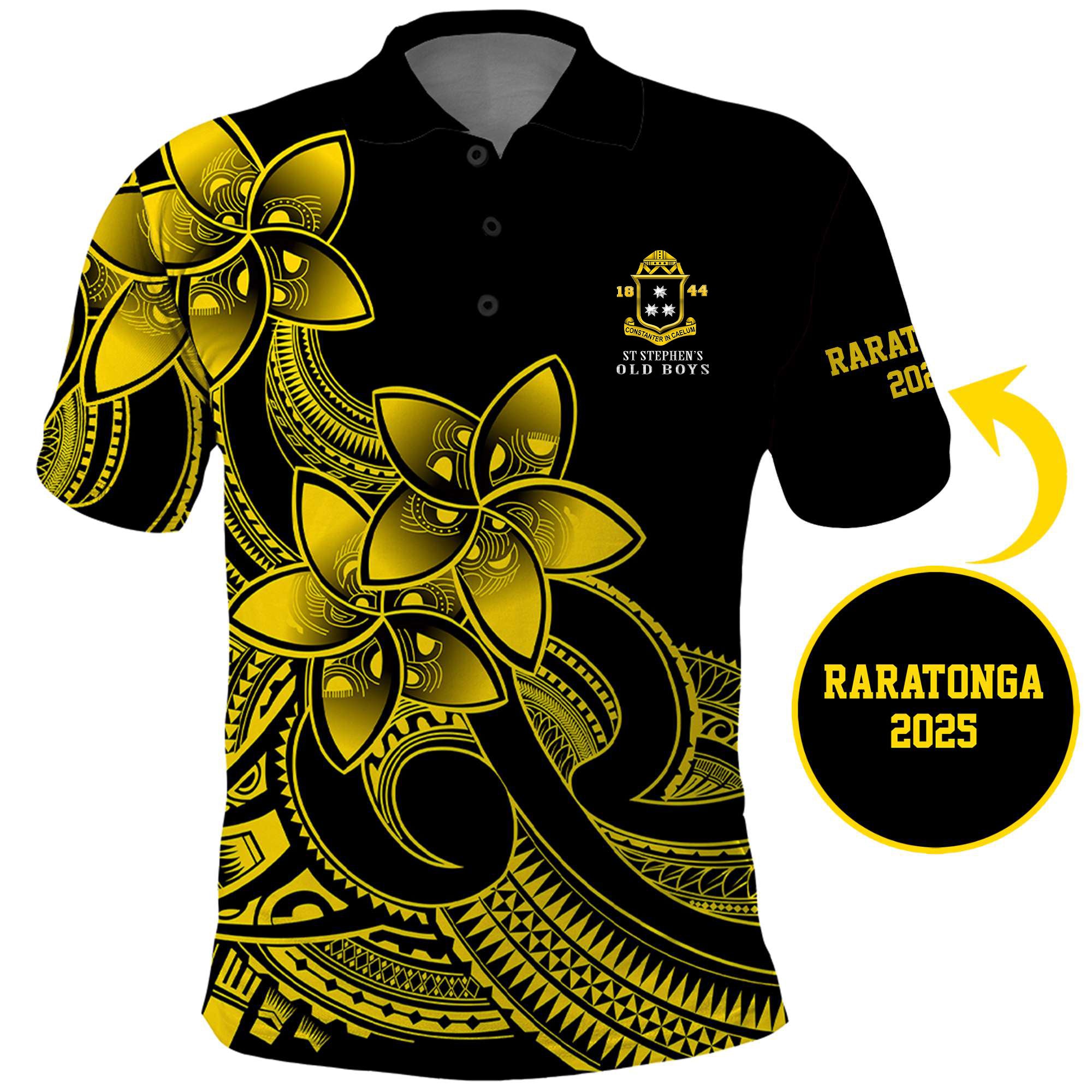 custom request - RARATONGA 2025 - 28/07/25 - Polo Shirt LT9