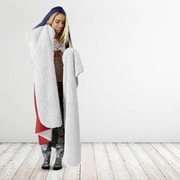 Personalized Philippines Eight Rays Sun Hooded Blanket Traditional Filipino Igorot Pattern Motif