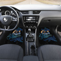 Samoa Siva Afi Car Mats Fireknife Fire Dance Pacific Tribal Motif