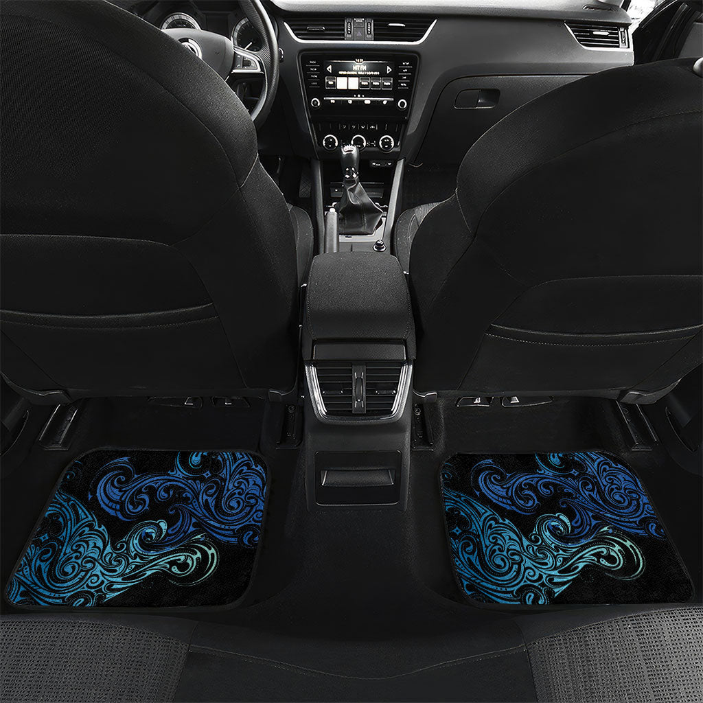 Samoa Siva Afi Car Mats Fireknife Fire Dance Pacific Tribal Motif