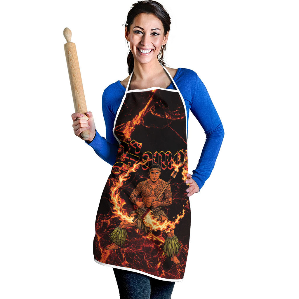 Samoa Siva Afi Dance Fireknife Apron Polynesian Heritage Fire Dance