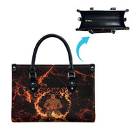 Samoa Siva Afi Dance Fireknife Leather Bag Polynesian Heritage Fire Dance