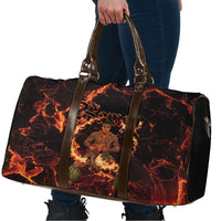 Samoa Siva Afi Dance Fireknife Travel Bag Polynesian Heritage Fire Dance