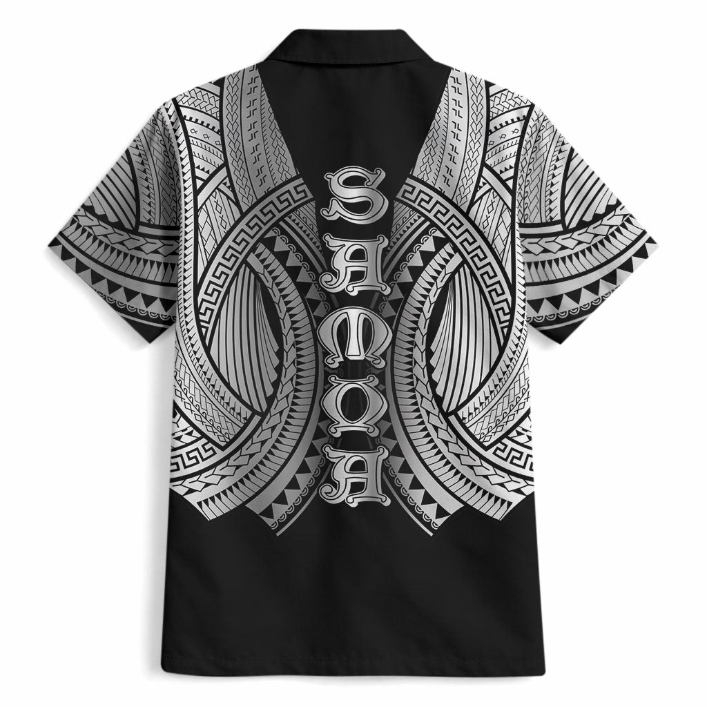 Samoan Ula Nifo Afi Tribal Hawaiian Shirt Polynesian Pattern