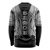 Samoan Ula Nifo Afi Tribal Long Sleeve Shirt Polynesian Pattern