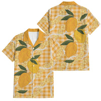 Alani Hawaiian Mango Palaka Family Matching Tank Maxi Dress and Hawaiian Shirt Aloha Hibiscus Pikake Lei