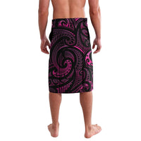 Hawaiian Mango Tribal Tattoo Lavalava Pink Pacific Traditional Pattern