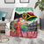 Personalised Vanuatu Joyeux Noel Blanket Proud To Be a Ni-Van Sand Drawing Art - Polynesian Pride