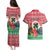 Personalised Vanuatu Joyeux Noel Couples Matching Puletasi and Hawaiian Shirt Proud To Be a Ni-Van Sand Drawing Art - Polynesian Pride