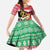 Personalised Vanuatu Joyeux Noel Family Matching Off The Shoulder Long Sleeve Dress and Hawaiian Shirt Proud To Be a Ni-Van Sand Drawing Art - Polynesian Pride