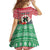 Personalised Vanuatu Joyeux Noel Family Matching Off Shoulder Short Dress and Hawaiian Shirt Proud To Be a Ni-Van Sand Drawing Art - Polynesian Pride