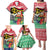 Personalised Vanuatu Joyeux Noel Family Matching Puletasi and Hawaiian Shirt Proud To Be a Ni-Van Sand Drawing Art - Polynesian Pride