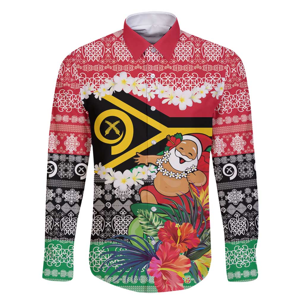 Personalised Vanuatu Joyeux Noel Family Matching Summer Maxi Dress and Hawaiian Shirt Proud To Be a Ni-Van Sand Drawing Art - Polynesian Pride