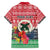 Personalised Vanuatu Joyeux Noel Family Matching Tank Maxi Dress and Hawaiian Shirt Proud To Be a Ni-Van Sand Drawing Art - Polynesian Pride