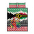 Personalised Vanuatu Joyeux Noel Quilt Bed Set Proud To Be a Ni-Van Sand Drawing Art - Polynesian Pride