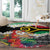 Personalised Vanuatu Joyeux Noel Round Carpet Proud To Be a Ni-Van Sand Drawing Art - Polynesian Pride