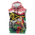 Personalised Vanuatu Joyeux Noel Sleeveless Hoodie Proud To Be a Ni-Van Sand Drawing Art - Polynesian Pride