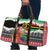 Personalised Vanuatu Joyeux Noel Travel Bag Proud To Be a Ni-Van Sand Drawing Art - Polynesian Pride