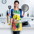Personalised Malampa Joyeux Noel Apron Proud To Be a Ni-Van Sand Drawing Art - Polynesian Pride