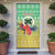 Personalised Malampa Joyeux Noel Door Cover Proud To Be a Ni-Van Sand Drawing Art - Polynesian Pride