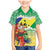 Personalised Malampa Joyeux Noel Family Matching Mermaid Dress and Hawaiian Shirt Proud To Be a Ni-Van Sand Drawing Art - Polynesian Pride