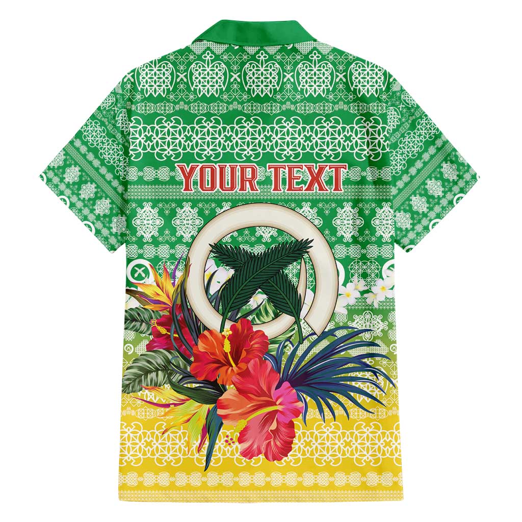 Personalised Malampa Joyeux Noel Family Matching Short Sleeve Bodycon Dress and Hawaiian Shirt Proud To Be a Ni-Van Sand Drawing Art - Polynesian Pride