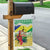 Personalised Malampa Joyeux Noel Garden Flag Proud To Be a Ni-Van Sand Drawing Art - Polynesian Pride