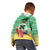 Personalised Malampa Joyeux Noel Kid Hoodie Proud To Be a Ni-Van Sand Drawing Art - Polynesian Pride