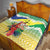 Personalised Malampa Joyeux Noel Quilt Proud To Be a Ni-Van Sand Drawing Art - Polynesian Pride