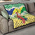 Personalised Malampa Joyeux Noel Quilt Proud To Be a Ni-Van Sand Drawing Art - Polynesian Pride