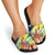 Personalised Malampa Joyeux Noel Slide Sandals Proud To Be a Ni-Van Sand Drawing Art - Polynesian Pride