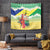 Personalised Malampa Joyeux Noel Tapestry Proud To Be a Ni-Van Sand Drawing Art - Polynesian Pride